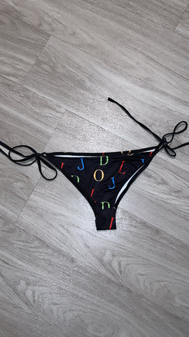 LETTER LUX BIKINI BOTTOM